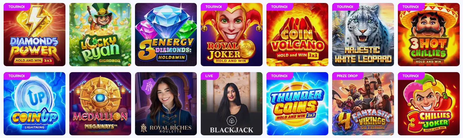 meilleures machines à sous au Jackpot Bob Casino
