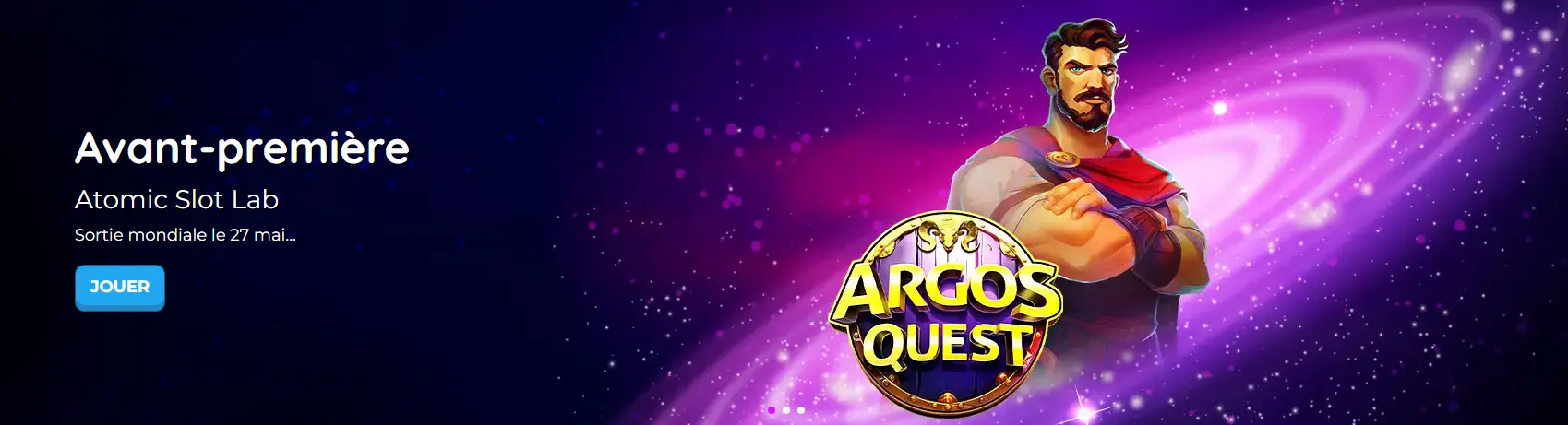 avanti premiere au Jackpot Bob Casino