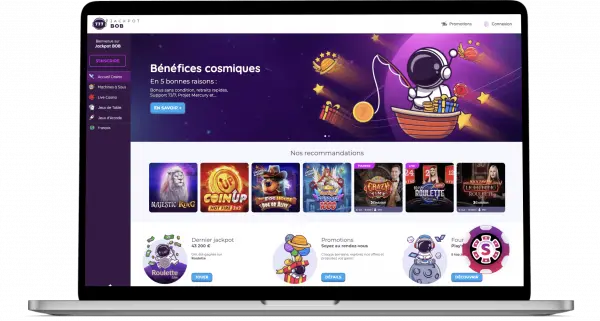 Jackpot Bob Casino site